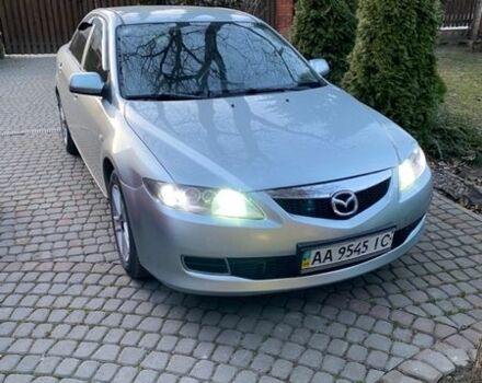 Серый Мазда 6, объемом двигателя 2 л и пробегом 288 тыс. км за 5200 $, фото 1 на Automoto.ua
