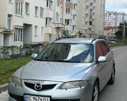 Серый Мазда 6, объемом двигателя 2 л и пробегом 288 тыс. км за 2999 $, фото 1 на Automoto.ua