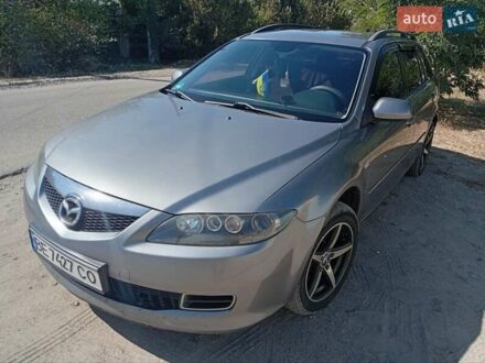 Серый Мазда 6, объемом двигателя 2 л и пробегом 325 тыс. км за 4500 $, фото 1 на Automoto.ua