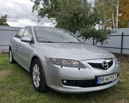 Серый Мазда 6, объемом двигателя 2 л и пробегом 277 тыс. км за 4333 $, фото 1 на Automoto.ua