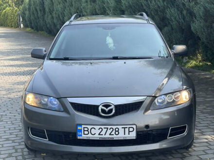 Серый Мазда 6, объемом двигателя 2 л и пробегом 377 тыс. км за 4000 $, фото 1 на Automoto.ua