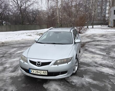 Серый Мазда 6, объемом двигателя 2 л и пробегом 470 тыс. км за 2700 $, фото 1 на Automoto.ua