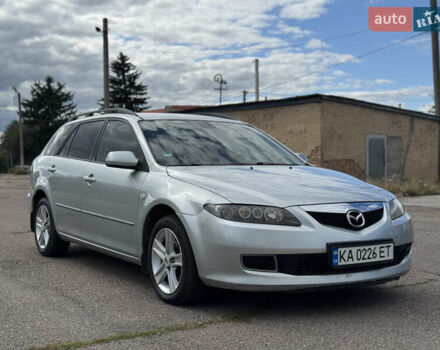 Серый Мазда 6, объемом двигателя 2 л и пробегом 203 тыс. км за 4200 $, фото 1 на Automoto.ua