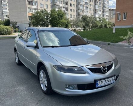 Серый Мазда 6, объемом двигателя 2 л и пробегом 280 тыс. км за 4900 $, фото 1 на Automoto.ua