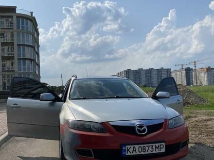 Серый Мазда 6, объемом двигателя 1.8 л и пробегом 211 тыс. км за 4700 $, фото 1 на Automoto.ua