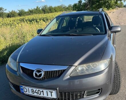 Сірий Мазда 6, об'ємом двигуна 2 л та пробігом 225 тис. км за 4000 $, фото 1 на Automoto.ua