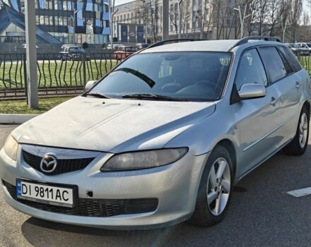Серый Мазда 6, объемом двигателя 2 л и пробегом 270 тыс. км за 3600 $, фото 1 на Automoto.ua