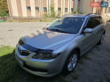 Серый Мазда 6, объемом двигателя 2 л и пробегом 214 тыс. км за 3800 $, фото 1 на Automoto.ua
