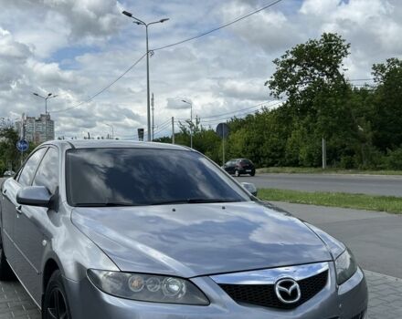 Серый Мазда 6, объемом двигателя 1.8 л и пробегом 239 тыс. км за 5300 $, фото 1 на Automoto.ua
