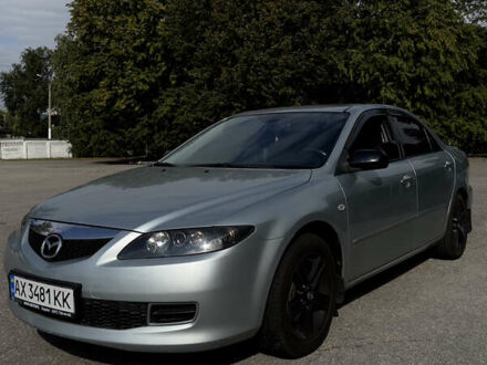 Серый Мазда 6, объемом двигателя 2 л и пробегом 205 тыс. км за 6500 $, фото 1 на Automoto.ua