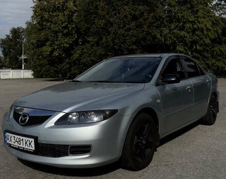 Серый Мазда 6, объемом двигателя 2 л и пробегом 205 тыс. км за 6500 $, фото 1 на Automoto.ua