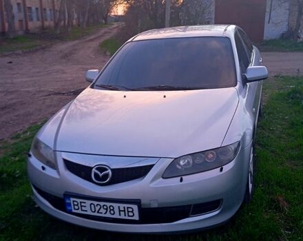 Серый Мазда 6, объемом двигателя 2 л и пробегом 208 тыс. км за 4500 $, фото 1 на Automoto.ua