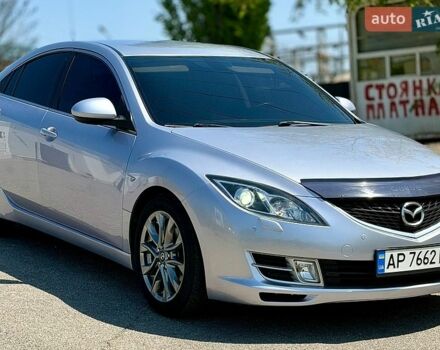Серый Мазда 6, объемом двигателя 2 л и пробегом 204 тыс. км за 6800 $, фото 1 на Automoto.ua