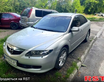 Серый Мазда 6, объемом двигателя 2 л и пробегом 356 тыс. км за 4600 $, фото 1 на Automoto.ua