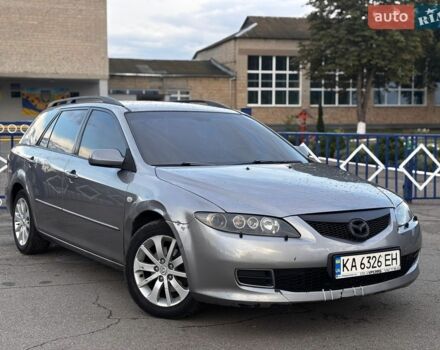 Серый Мазда 6, объемом двигателя 2 л и пробегом 307 тыс. км за 3200 $, фото 1 на Automoto.ua