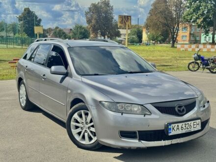 Серый Мазда 6, объемом двигателя 2 л и пробегом 307 тыс. км за 3200 $, фото 1 на Automoto.ua