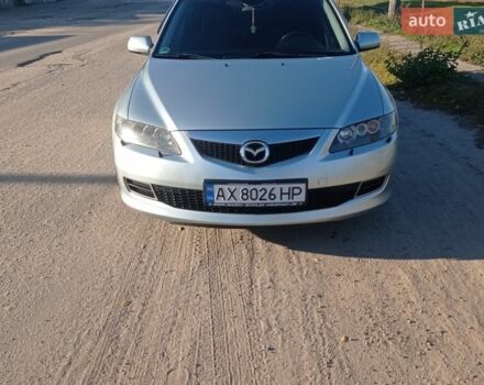 Серый Мазда 6, объемом двигателя 2 л и пробегом 186 тыс. км за 5900 $, фото 1 на Automoto.ua