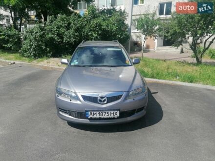 Серый Мазда 6, объемом двигателя 2 л и пробегом 267 тыс. км за 5000 $, фото 1 на Automoto.ua