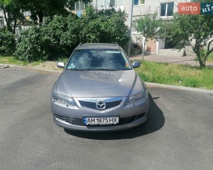 Сірий Мазда 6, об'ємом двигуна 2 л та пробігом 267 тис. км за 5000 $, фото 1 на Automoto.ua