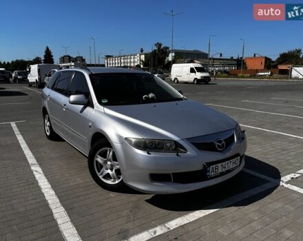 Сірий Мазда 6, об'ємом двигуна 2 л та пробігом 206 тис. км за 4500 $, фото 1 на Automoto.ua