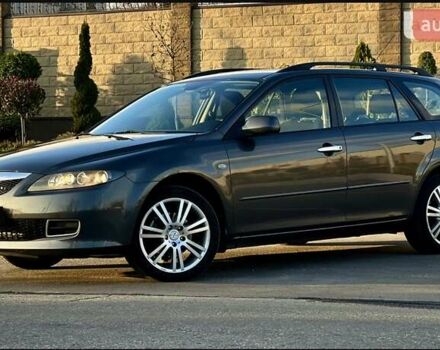 Серый Мазда 6, объемом двигателя 2 л и пробегом 268 тыс. км за 6350 $, фото 1 на Automoto.ua
