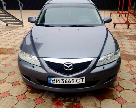 Серый Мазда 6, объемом двигателя 2 л и пробегом 450 тыс. км за 5999 $, фото 1 на Automoto.ua