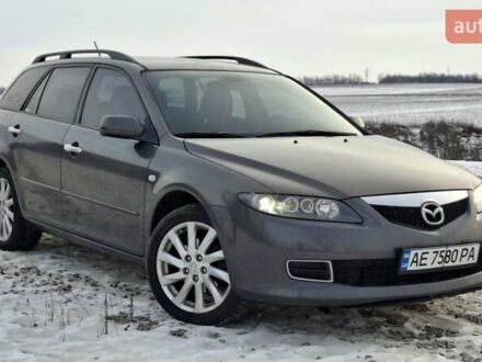 Сірий Мазда 6, об'ємом двигуна 2 л та пробігом 230 тис. км за 6000 $, фото 1 на Automoto.ua