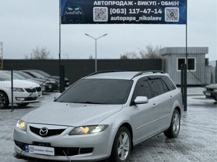 Серый Мазда 6, объемом двигателя 2 л и пробегом 252 тыс. км за 4700 $, фото 1 на Automoto.ua