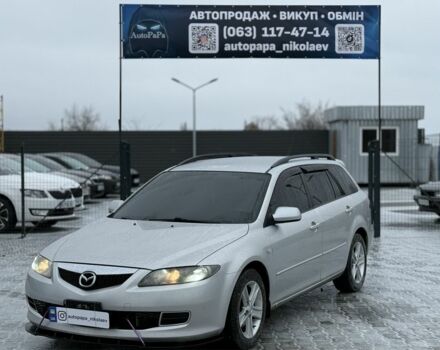 Серый Мазда 6, объемом двигателя 2 л и пробегом 252 тыс. км за 4700 $, фото 1 на Automoto.ua