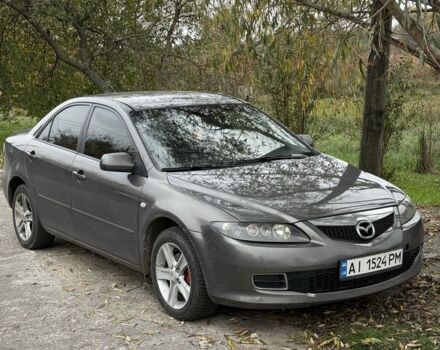 Сірий Мазда 6, об'ємом двигуна 2 л та пробігом 350 тис. км за 3601 $, фото 1 на Automoto.ua
