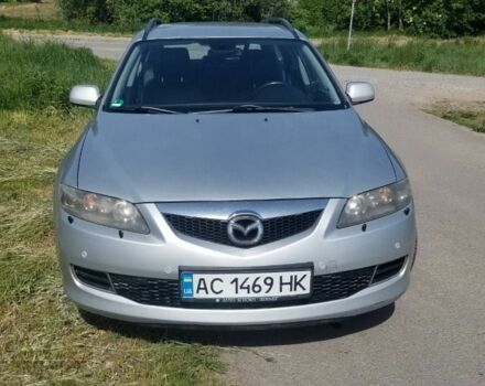 Серый Мазда 6, объемом двигателя 2 л и пробегом 287 тыс. км за 4700 $, фото 1 на Automoto.ua