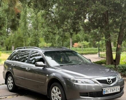 Серый Мазда 6, объемом двигателя 2 л и пробегом 297 тыс. км за 4000 $, фото 1 на Automoto.ua