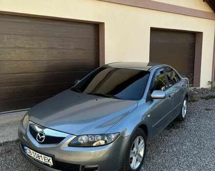 Серый Мазда 6, объемом двигателя 2 л и пробегом 332 тыс. км за 4750 $, фото 1 на Automoto.ua
