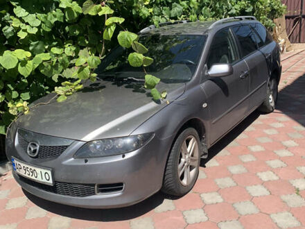 Сірий Мазда 6, об'ємом двигуна 2 л та пробігом 305 тис. км за 5500 $, фото 1 на Automoto.ua