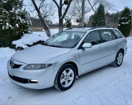 Серый Мазда 6, объемом двигателя 2 л и пробегом 278 тыс. км за 3190 $, фото 1 на Automoto.ua