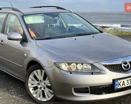 Серый Мазда 6, объемом двигателя 2 л и пробегом 250 тыс. км за 5500 $, фото 1 на Automoto.ua