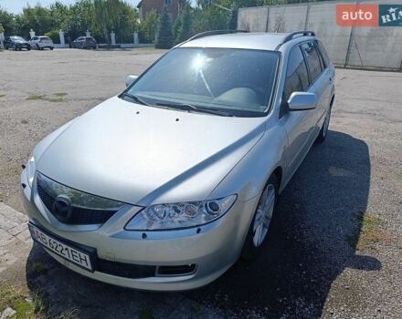 Серый Мазда 6, объемом двигателя 2 л и пробегом 205 тыс. км за 5200 $, фото 1 на Automoto.ua