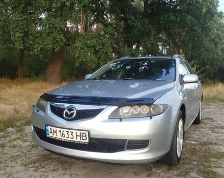 Серый Мазда 6, объемом двигателя 1.8 л и пробегом 318 тыс. км за 4400 $, фото 1 на Automoto.ua