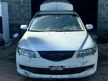 Серый Мазда 6, объемом двигателя 2 л и пробегом 380 тыс. км за 2650 $, фото 1 на Automoto.ua