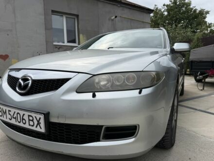 Серый Мазда 6, объемом двигателя 2 л и пробегом 196 тыс. км за 4300 $, фото 1 на Automoto.ua