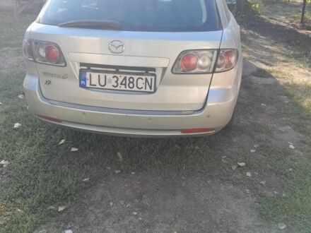 Серый Мазда 6, объемом двигателя 2 л и пробегом 260 тыс. км за 2800 $, фото 1 на Automoto.ua