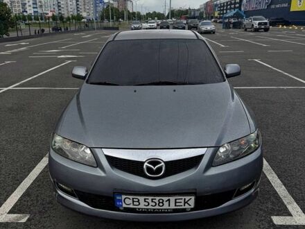 Серый Мазда 6, объемом двигателя 2 л и пробегом 320 тыс. км за 4393 $, фото 1 на Automoto.ua