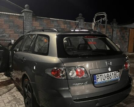 Сірий Мазда 6, об'ємом двигуна 2 л та пробігом 240 тис. км за 2100 $, фото 1 на Automoto.ua