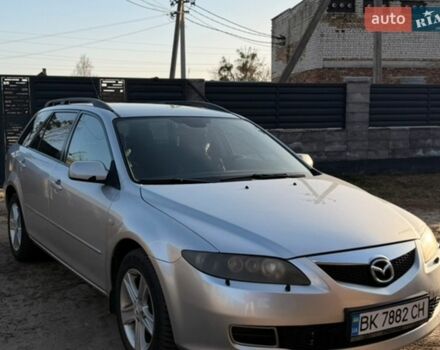 Серый Мазда 6, объемом двигателя 2 л и пробегом 336 тыс. км за 4999 $, фото 1 на Automoto.ua