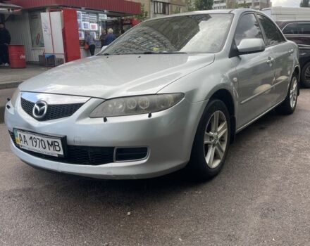 Серый Мазда 6, объемом двигателя 2 л и пробегом 240 тыс. км за 4450 $, фото 1 на Automoto.ua