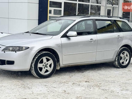 Серый Мазда 6, объемом двигателя 1.8 л и пробегом 195 тыс. км за 4900 $, фото 1 на Automoto.ua