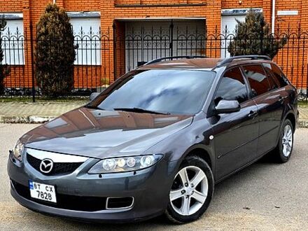 Серый Мазда 6, объемом двигателя 2 л и пробегом 205 тыс. км за 5500 $, фото 1 на Automoto.ua