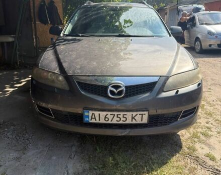 Сірий Мазда 6, об'ємом двигуна 2 л та пробігом 242 тис. км за 4900 $, фото 1 на Automoto.ua