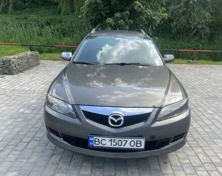 Серый Мазда 6, объемом двигателя 2 л и пробегом 232 тыс. км за 4600 $, фото 1 на Automoto.ua