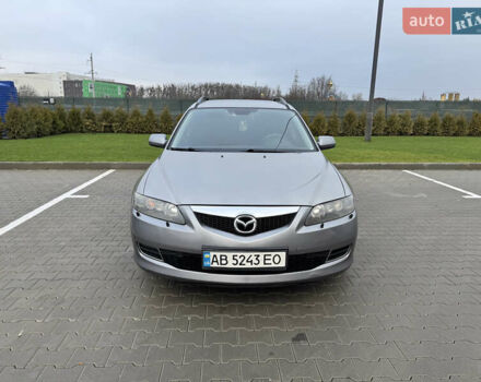 Серый Мазда 6, объемом двигателя 2 л и пробегом 315 тыс. км за 4700 $, фото 1 на Automoto.ua
